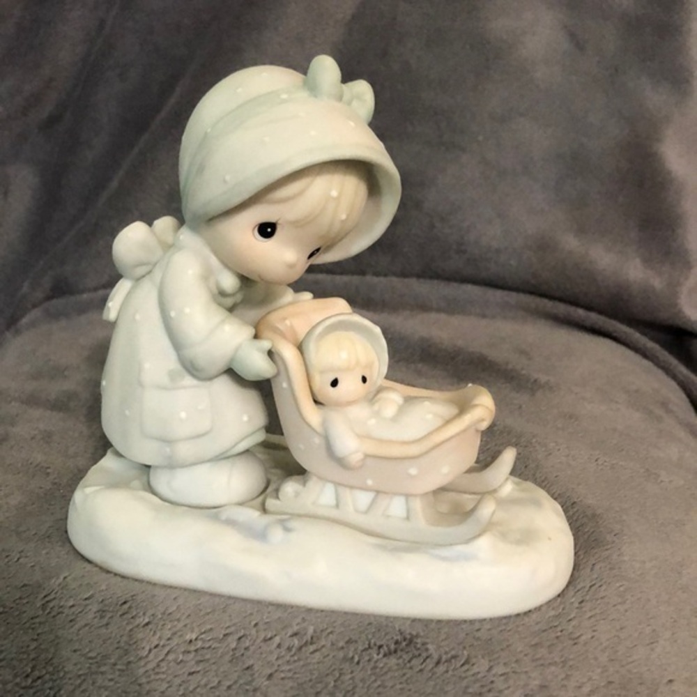 Precious Moments "January" 1987 #109983 Figurine‎